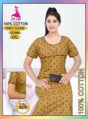 Pink Lady Women Night Gown Ahmedabad