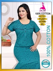 Pink Lady Women Night Gown Ahmedabad