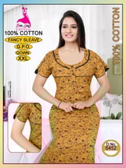 Pink Lady Women Night Gown Ahmedabad