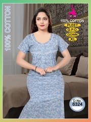 Pink Lady Women Night Gown Ahmedabad