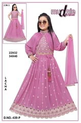 Mudpie Girls Suit Metia bruz